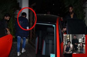 Ranbir Kapoor late night at Alia Bhatt