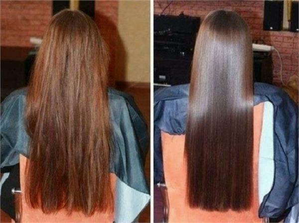 Hair straight