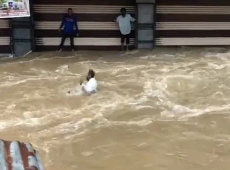 Photo of जब सड़कों ने ले लिया तेज़ बहाव वाली नदियों का रूप, देखें VIDEO