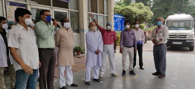 Photo of लखनऊ : पुरानी पेंशन बहाली की उठी मांग, निजीकरण के विरोध में