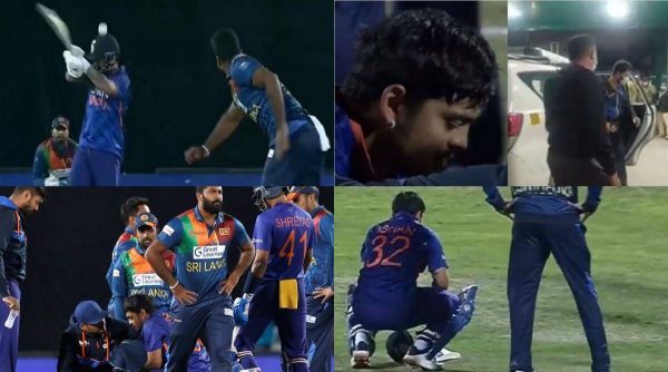 Photo of Video : मैच में ईशान किशन को लगी थी 146 KM प्रति घंटा रफ्तार से गेंद और फिर