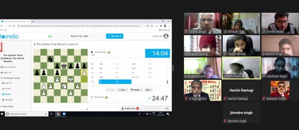 Photo of चेस टूर्नामेंट : 8 खिलाड़ी क्वाटर फाइनल में , देखें पूरा परिणाम