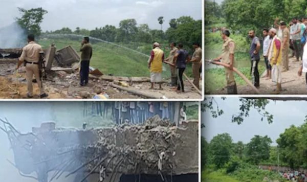 Photo of अवैध पटाखा फैक्ट्री में विस्फोट से बिल्डिंग गिरी, छह जिंदगी खत्म