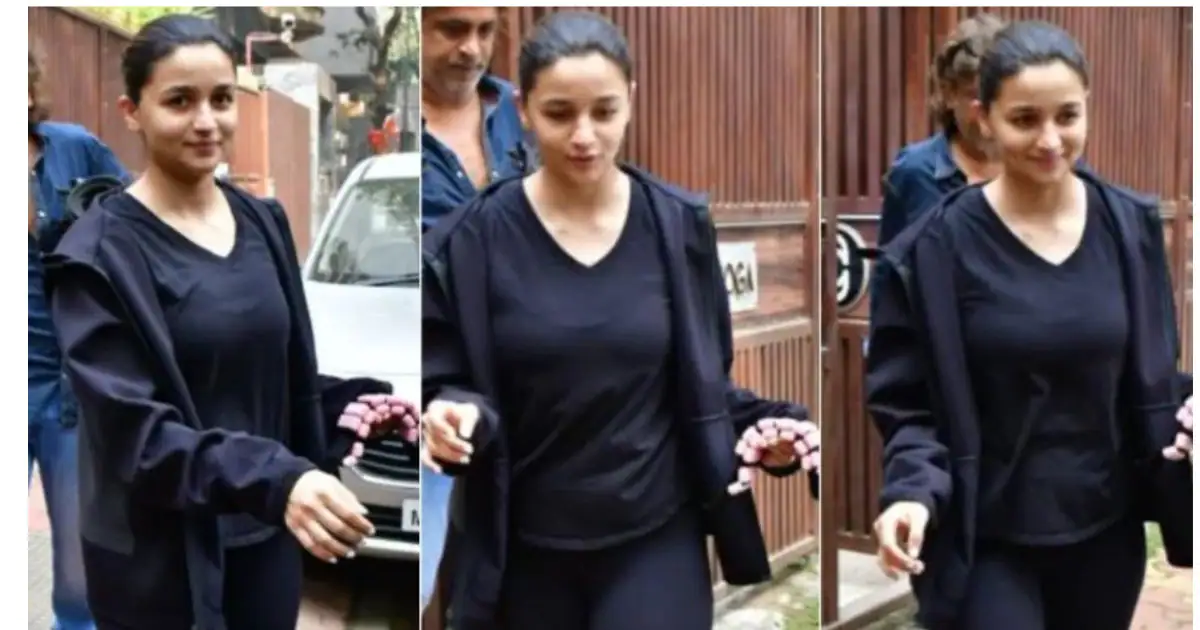 Photo of योगा क्लास के बाहर दिखीं आलिया भट्ट, फिटनेस देख हैरान हुए लोग 