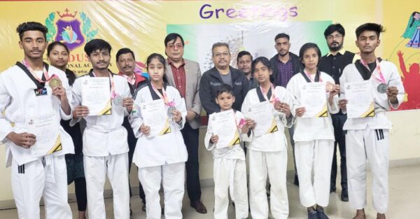 Photo of राष्ट्रीय ताइक्वांडो चैंपियनशिप में डेविड और गौरव ने जीते GOLD