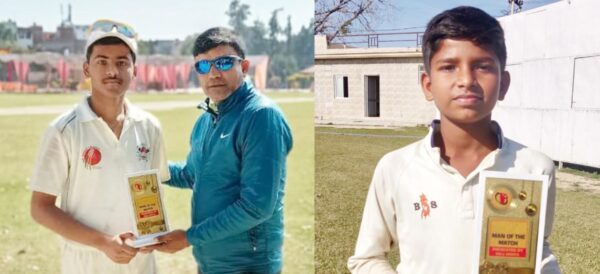 Photo of प्रथम इंसैनिटी अंडर-14 क्रिकेट सीरीज : डीएवी अकादमी की जीत में रूद्र राज का पंजा