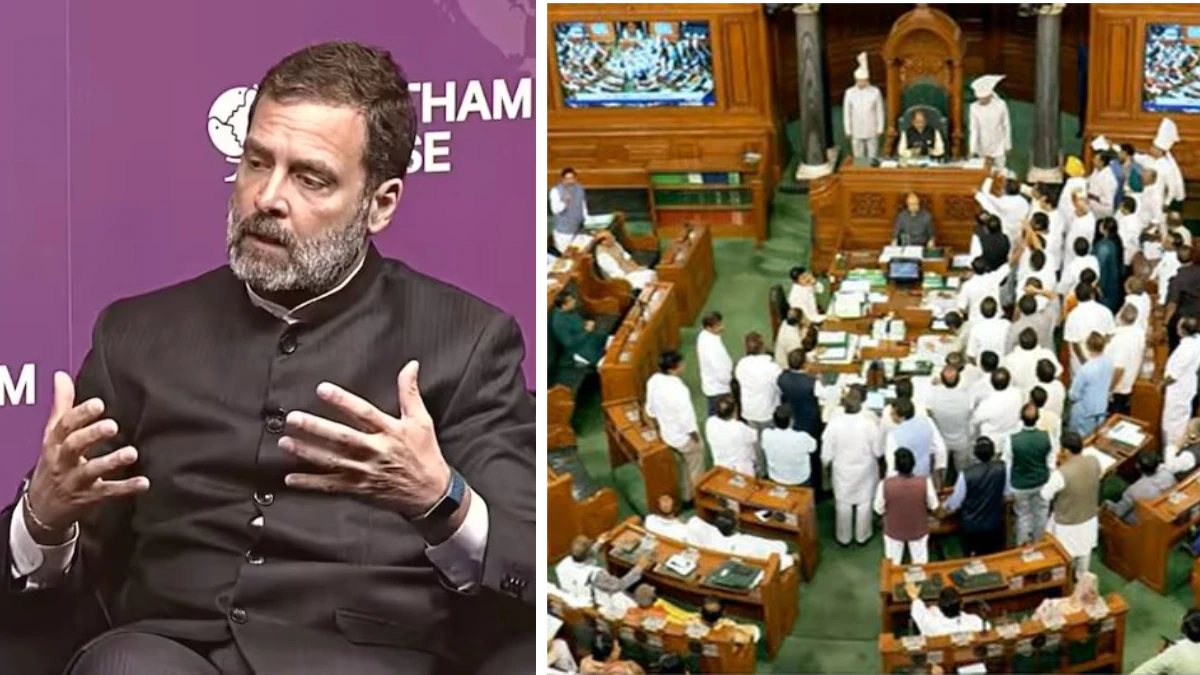 Photo of राहुल गांधी के लंदन वाले बयान पर संसद में घमासान, बीजेपी ने की ये मांग