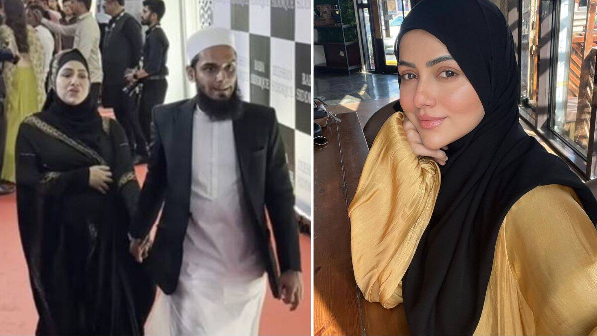 Photo of बाबा सिद्दीकी की इफ्तार पार्टी में ऐसा क्या हुआ जो सना खान के पति हो रहे ट्रोल