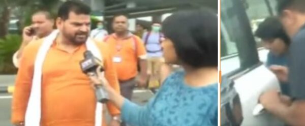 Photo of बृजभूषण का ताजा Video : जब महिला पत्रकार ने सवाल पूछा तो बृजभूषण ने पहले उसे डांटा और फिर…