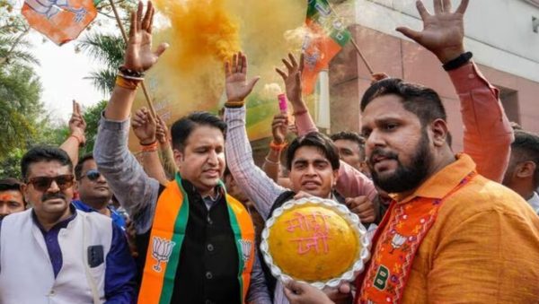 Photo of 3 राज्यों में BJP बड़ी जीत की तरफ, तेलंगाना में कांग्रेस विजयी