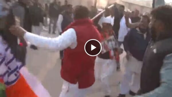 Photo of Video : अयोध्या पहुंची थी कांग्रेस की टीम तभी हो गई झड़प और फिर…