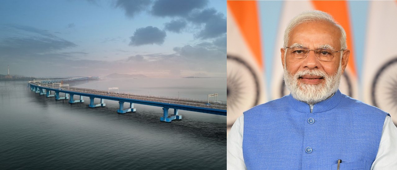 Photo of मुंबई में PM मोदी ने देश के सबसे लंबे समुद्री पुल ‘अटल सेतु’ का उद्घाटन किया