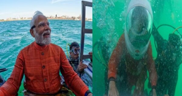 Photo of मोदी ने द्वारका में स्कूबा डाइविंग की, देखें-PM का खास अंदाज