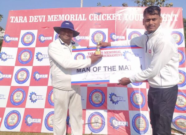 Photo of द्वितीय तारा देवी मेमोरियल क्रिकेट टूर्नामेंट : अन्नपूर्णा क्लब ने सोनी क्लब को नौ विकेट से हराया