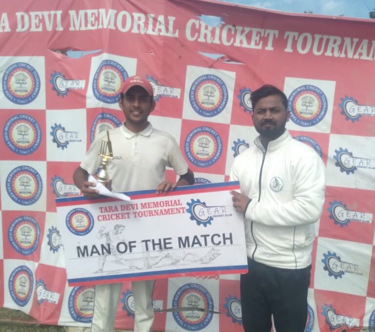 Photo of द्वितीय तारा देवी मेमोरियल क्रिकेट टूर्नामेंट : कल्पना क्रिकेट फाउंडेशन की 5 विकेट से जीत