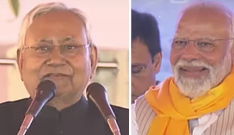 Photo of Video: PM के सामने CM नीतीश ने ऐसा क्या कहा कि हंसी नहीं रोक पाए मोदी