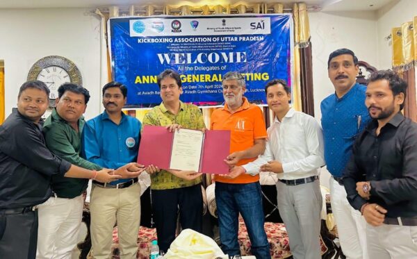 Photo of किक बॉक्सिंग एसोसिएशन ऑफ उत्तर प्रदेश को UP ओलंपिक संघ ने दी मान्यता