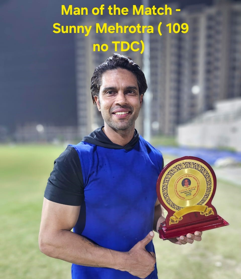 Photo of द दिल्ली कैफे की जीत में सनी मेहरोत्रा का शतक
