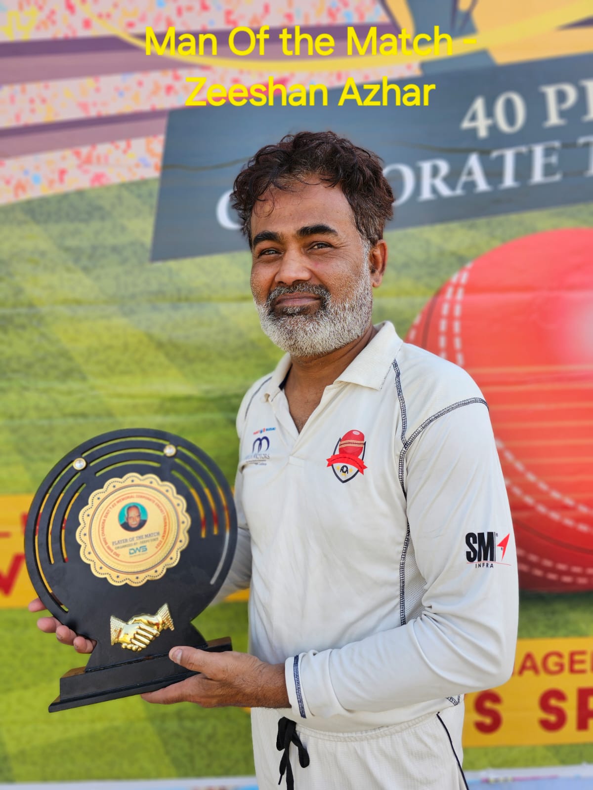 Photo of डीएडी स्पोर्ट्स की जीत में जीशान अजहर का आतिशी शतक