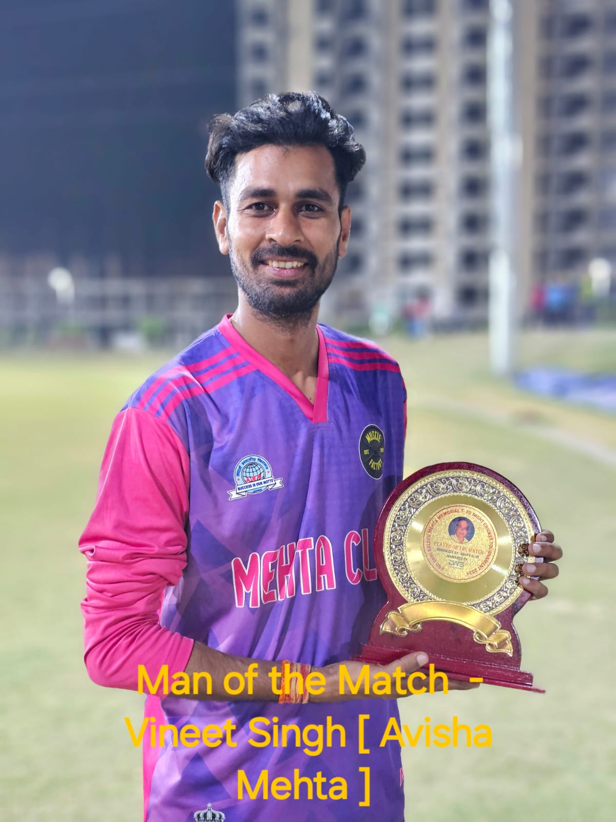 Photo of अवीशा मेहता इलेवन की जीत में चमके विनीत, जय व इंदर