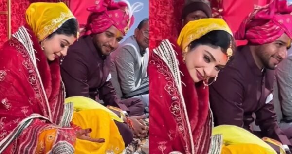 Photo of VIDEO: पंडित जी ने ऐसे क्या बोल दिया कि छूट गई दूल्हा-दुल्हन की हंसी