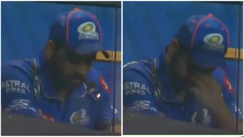 Photo of OMG! ड्रेसिंग रूम के अंदर रोने लगे रोहित शर्मा, देखें-वीडियो