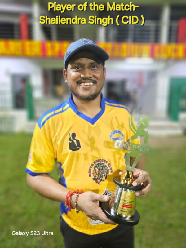 Photo of शैलेंद्र की अगुवाई में बल्लेबाजों ने सीआईडी को दिलाई जीत