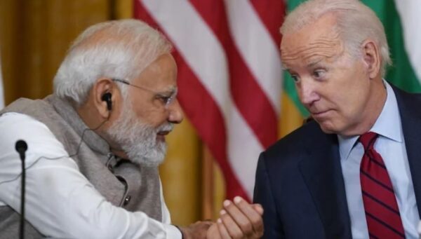 Photo of राष्ट्रपति बाइडेन के घर पहुंचे PM मोदी, दोनों नेताओं में द्विपक्षीय बातचीत शुरू