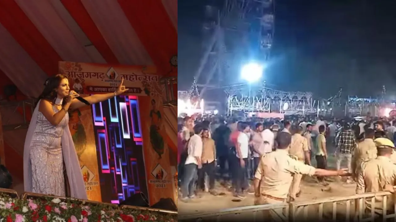 Photo of आज़मगढ़ महोत्सव में जमकर हुआ बवाल, भोजपुरी स्टार अक्षरा सिंह को देखने….