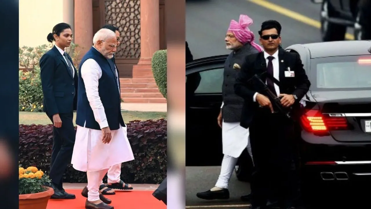 Photo of पीएम मोदी के पीछे एक महिला SPG कमांडो की फोटो खुब वायरल हो रही, जानें क्या है सच