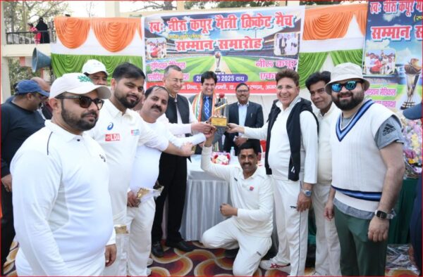 Photo of गणतंत्र दिवस मैत्री क्रिकेट मैच: नीरू कपूर एकादश की 5 विकेट से शानदार जीत
