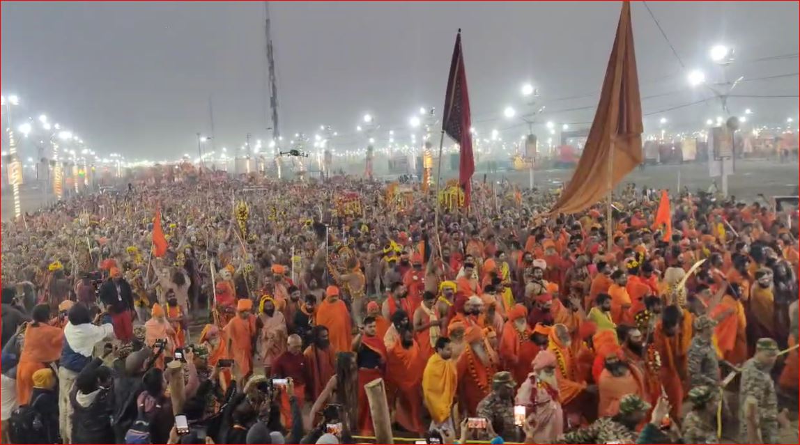 Photo of Vedio : हाथ में गदा-तलवार, महाकुंभ में हर तरफ हर-हर महादेव की जयकार