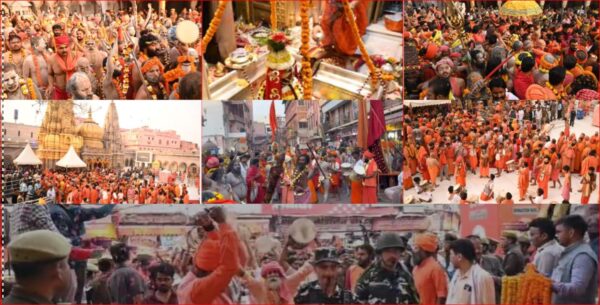 Photo of महाशिवरात्रि पर काशी में भव्य नजारा,देखें शानदार तस्वीरें