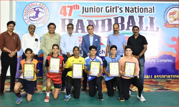 Photo of 47वीं राष्ट्रीय जूनियर बालिका हैंडबॉल चैंपियनशिप : UP दमदार जीत के साथ फाइनल में