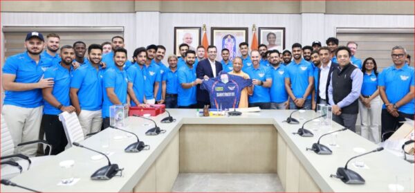 Photo of CM से मिली लखनऊ सुपर जायंट्स की टीम