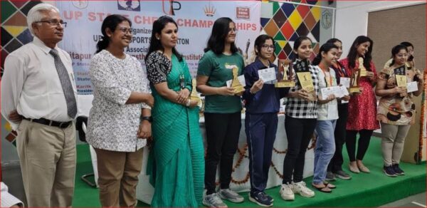Photo of यूपी स्टेट चेस चैंपियनशिप 2025: अजय संतोष और तान्या वर्मा बने विजेता