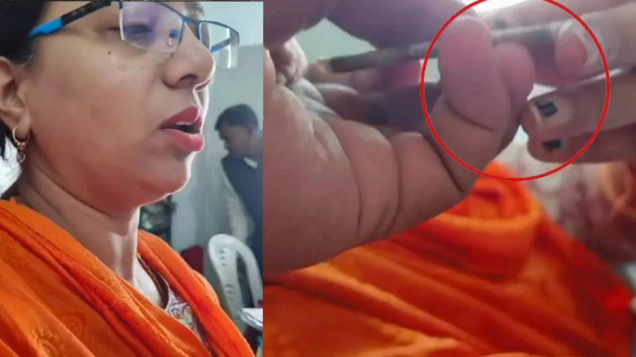 Photo of मैडम ने जन्म प्रमाण पत्र बनाने के नाम पर की वसूली, Video वायरल