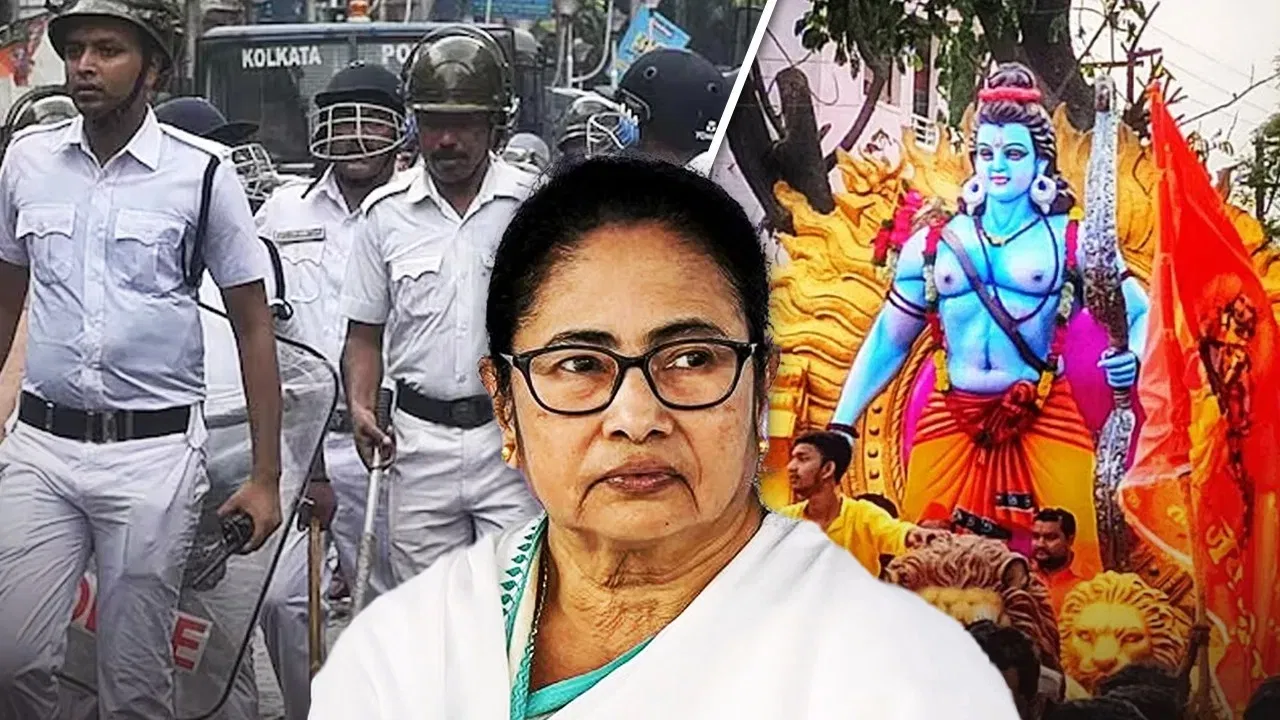 Photo of रामनवमी शोभायात्रा पर बंगाल में तनाव, कहीं आग तो कहीं पोस्टर विवाद