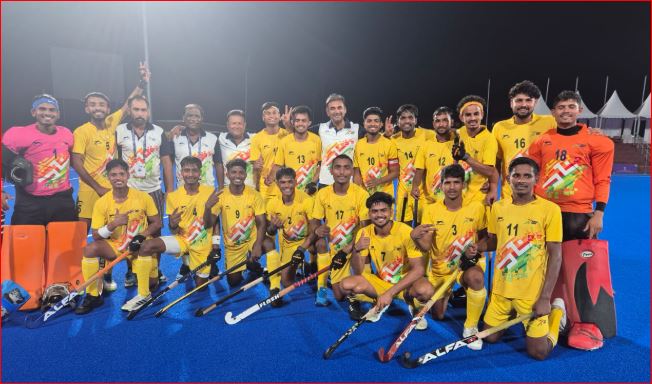Photo of UP को खेलो इंडिया यूथ गेम्स 2025 पुरुष हॉकी चैंपियनशिप में रजत पदक