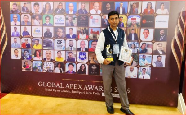 Photo of आसिफ ज़मां रिज़वी को मिला ग्लोबल एपेक्स अवॉर्ड 2025 का ‘Transformational Leader of the Year’ खिताब