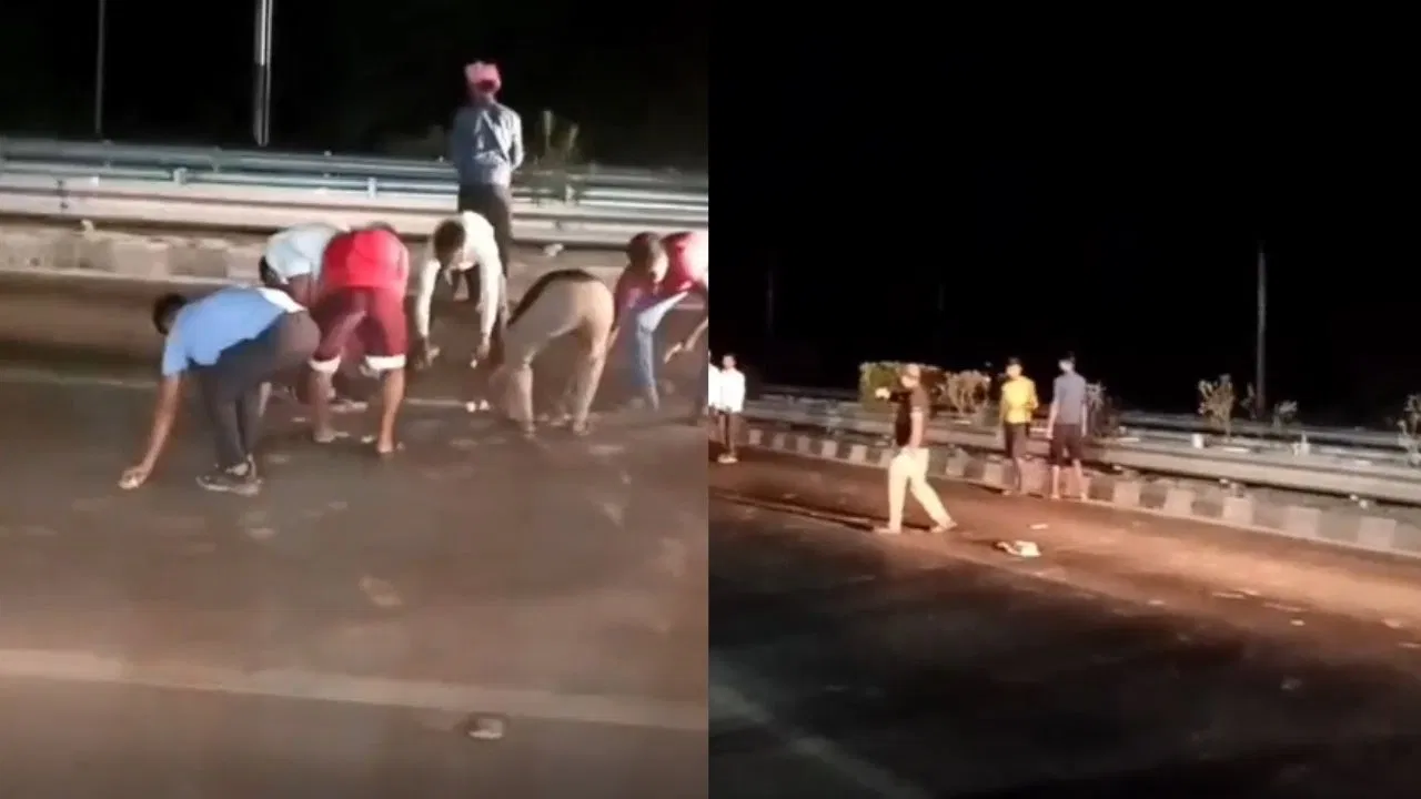 Photo of 500-500 के नोट उड़ते रहे, लोग लूटते रहे… कौशांबी में लूट का हाई वोल्टेज ड्रामा