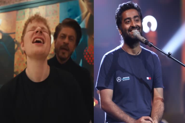 Photo of एड शीरन और अरिजीत सिंह का गाना ‘सैफायर’ रिलीज, शाहरुख खान का कैमियो बना हाईलाइट 