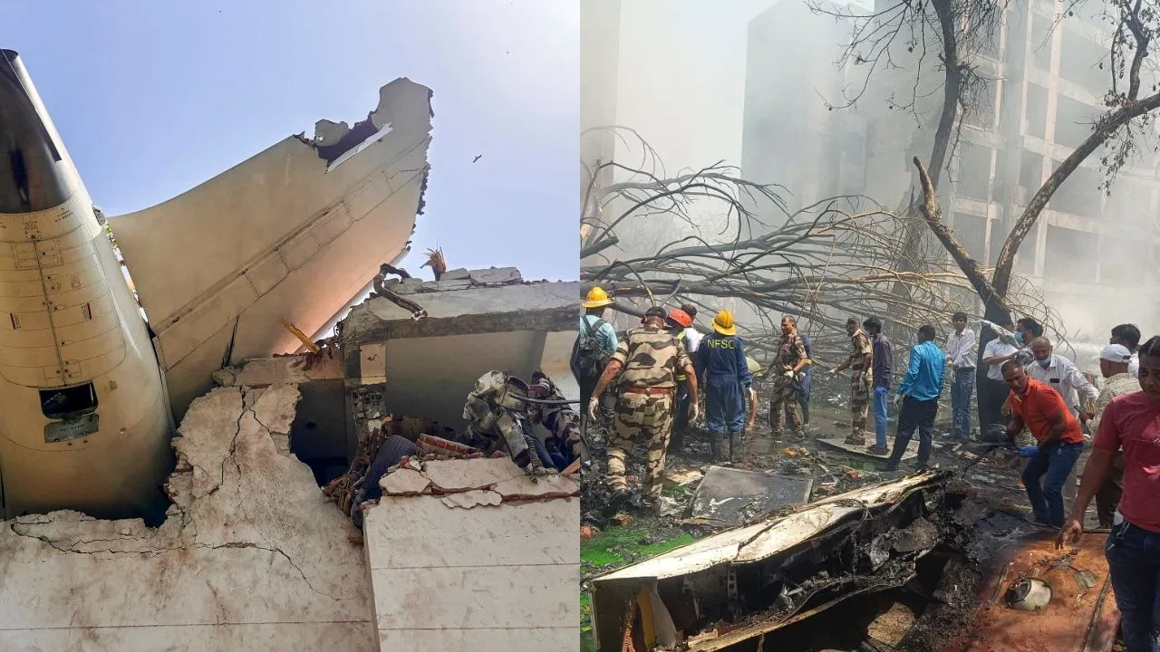 Photo of अहमदाबाद से लंदन जा रही फ्लाइट क्रैश, 242 लोग थे सवार — भारत-पाक-UK नेताओं ने जताया शोक