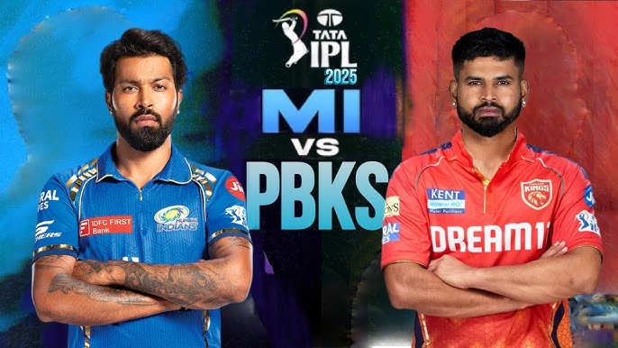 Photo of IPL 2025 Qualifier 2, PBKS vs MI : 9.45 बजे शुरू हो जाएगा मैच, पूरे 20 ओवर का होगा खेल, मुंबई की पहले बैटिंग