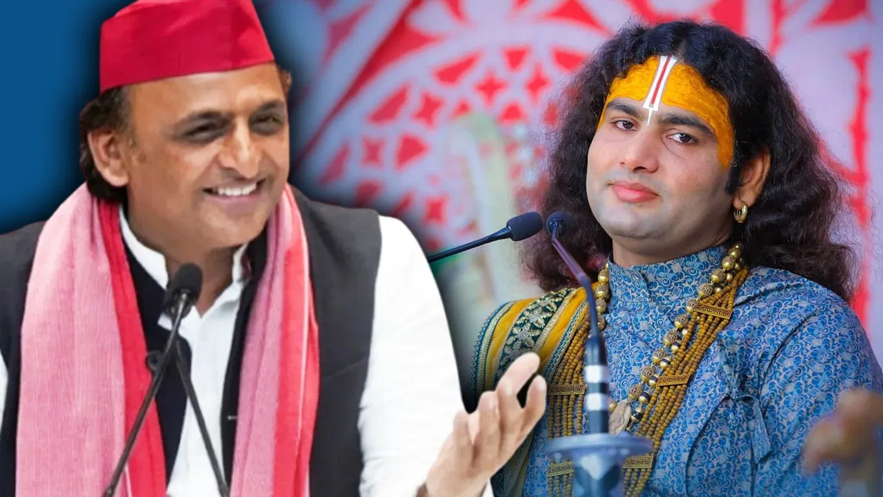 Photo of अखिलेश यादव और अनिरुद्धाचार्य महाराज की बातचीत का वीडियो वायरल, फिर भड़की राजनीति 