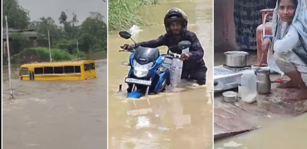 Photo of UP में बाढ़ का कहर: कई जिले जलमग्न, नदियां खतरे के निशान से ऊपर