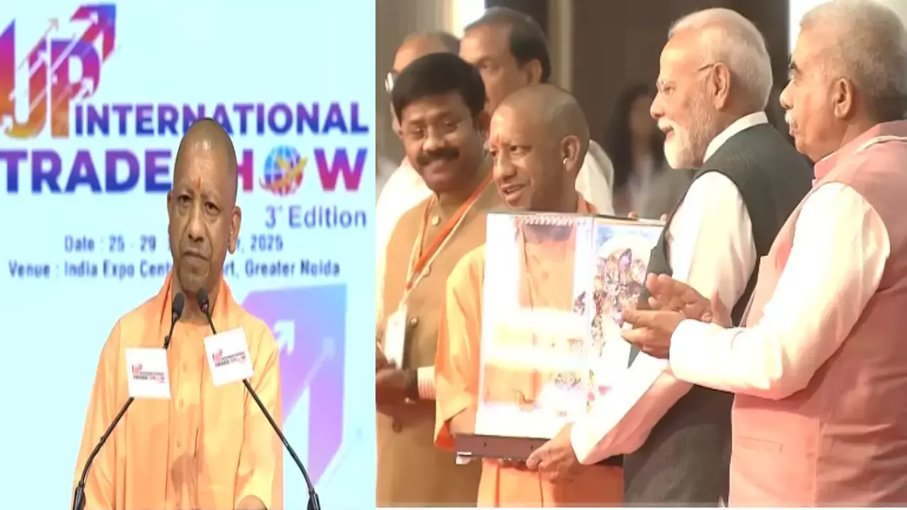 Photo of पीएम मोदी ने किया यूपी इंटरनेशनल ट्रेड शो का उद्घाटन, सीएम योगी बोले…