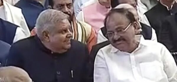 Photo of सी.पी. राधाकृष्णन ने ली उपराष्ट्रपति पद की शपथ, धनखड़ भी रहे मौजूद