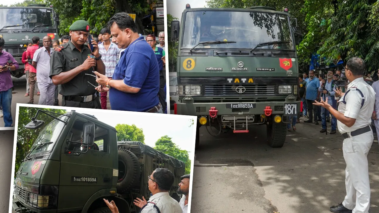 Photo of कोलकाता में सेना और ममता सरकार के बीच बढ़ा तनाव, पुलिस ने सेना का ट्रक रोका, मचा हंगामा