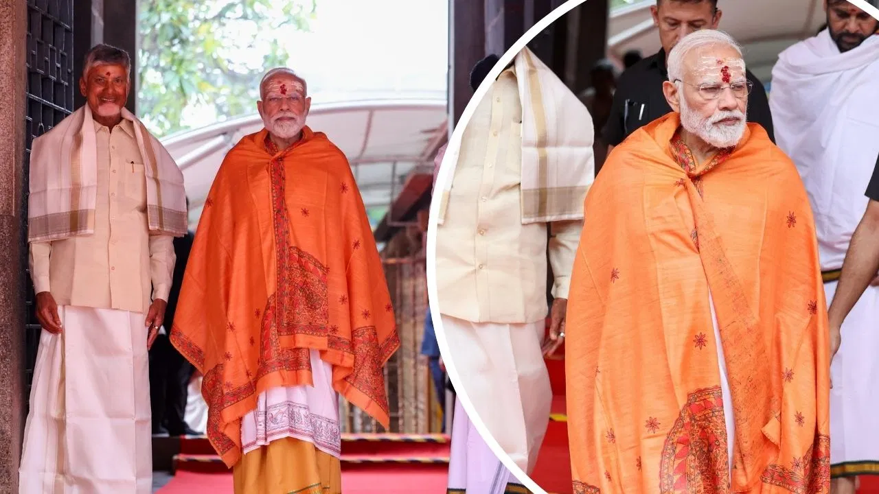 Photo of पीएम मोदी ने आंध्र प्रदेश में किया श्रीशैलम मंदिर का दर्शन, परियोजनाओं का उद्घाटन करेंगे